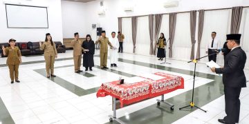 Pelantikan empat pejabat